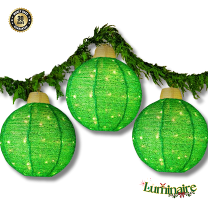 Luminaire Christmas Ornaments